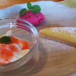 オステリアルーナマーレ - デザート盛り合わせ