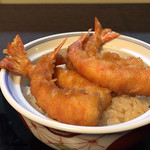 御料理 寺沢 - 才巻海老の天丼