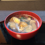 御料理 寺沢 - 浅蜊の潮汁