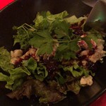 肉バル パンとサーカス - 兎のベリーソースのサラダ。美味しかったー！