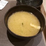 松屋 - 味噌汁