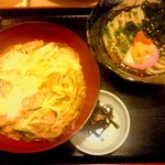 うどん棒 - 親子丼セット　\790