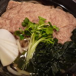 手打ちうどん麦なわ - きつねうどんアップ