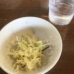 横綱ラーメン - 突き出し？
