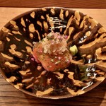 虎白 - お造り：メジ鮪 炙り