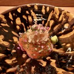 虎白 - お造り：メジ鮪 炙り