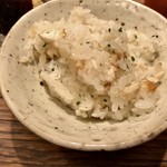 虎白 - 食事：河豚の炊き込みご飯