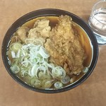 Mito Noborisoba - 名物 から揚げうどん 420円 ♪