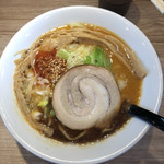 ラーメン火ノ鷺 - ヒノトリラーメン  痺れ2辛味1