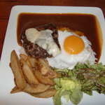 BISTRO　MAHALO - ゴルゴンゾーラチーズロコモコプレート