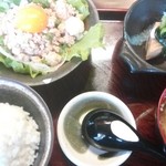ニッポン小町   - 鶏そぼろ定食　750円