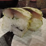 Sushichoushimaruminamisenjuten - さば棒寿司