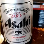 麺や 雷桜 - 【2019.2.15(金)】瓶ビール(大瓶)598円