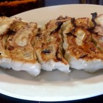 麺や 雷桜 - 【2019.2.15(金)】餃子(5個)410円