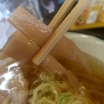 麺や 雷桜 - 【2019.2.15(金)】らーめん(並盛・210g)680円のメンマ