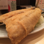 大衆酒場 ひげとアフロ - 本気アジフライ