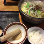 石焼らーめん 火山 - 担々麺 