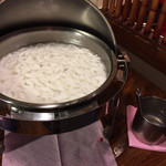 石焼らーめん 火山 - 杏仁豆腐