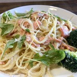 ナガタ店 - サーモンクリームのパスタ、特別バージョン