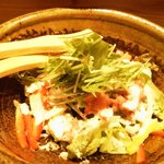 喜多屋 - アボガドとマグロのシーザーサラダ700円