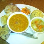 カフェむぎわらい - トマトとあわのカレープレート