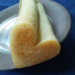 カフェむぎわらい - ハートあんぱん