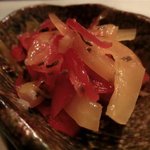 スモークソルト - 「パプリカのサラダ」：シャンパンのドレッシングで、さっとキレを残す手練の技♪