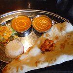 uma - Cセット（チキンとキーマ）