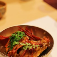 うを徳 - お通し　きんきのあら煮