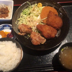 菜 - ミックスフライ定食