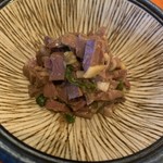 CarneTribe 3rd ホルモン酒場 - ハツのなめろう