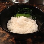 柳麺 ちゃぶ屋 - ごはん（２００円）