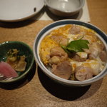 蕎麦ダイニング 徳蔵 - 親子丼（ハーフ）