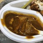 アジアンケバブ - カレーにもケバブ入り