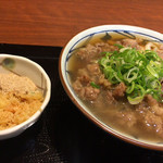 丸亀製麺 - 肉うどん並