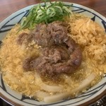 丸亀製麺 佐野店 - 肉たまあんかけ