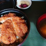 青い塔 - ヒレソースカツ丼