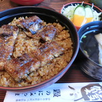 鰻のにしやま - うな丼(並)1,400円