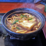 Kinushou - 本日のランチ味噌煮込みうどん（ご飯付き）