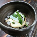 吾妻 - しいたけと春菊とアオリイカ