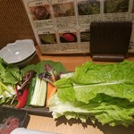 もつ鍋・サムギョプサル専門店 もっさむ - 野菜