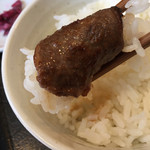 焼肉処 まるます家 - ご飯が進みますね〜( ﻿˶﻿ˆ꒳ˆ˵﻿ )♪*ﾟ