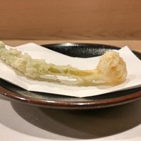 うを徳 - 山形 のびる 天ぷら