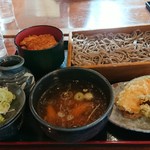 そば処 一庵 - 一庵そば780円＋ミニカツ丼200円(サービスタイムで)