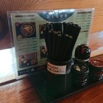 そば処 一庵 - 調味料