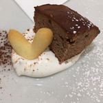 トラットリア チェーロ - 小さいけど チョコケーキが ( ´θ｀)