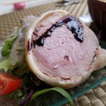 パリサンク - ◆「前菜の盛り合わせ」・鴨のガランティーニ バルサミコソース添え