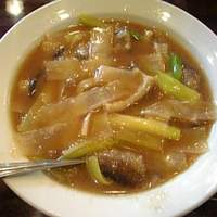 三和楼 - エビの卵入りナマコ煮込み