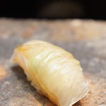 日本橋橘町　都寿司 - マコガレイ♪（2011/4）