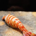 日本橋橘町　都寿司 - 車海老♪（2011/4）